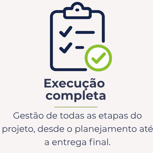 Gestão de todas as etapas do projeto, desde o planejamento até a entrega final.