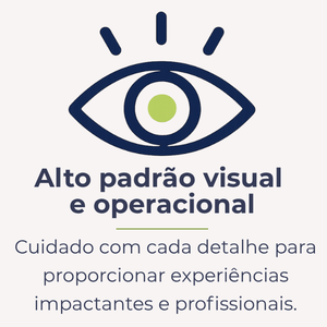 Cuidado com cada detalhe para proporcionar experiências impactantes e profissionais.