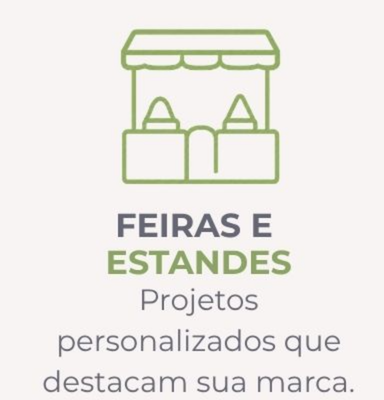 Projetos personalizados que destacam sua marca.