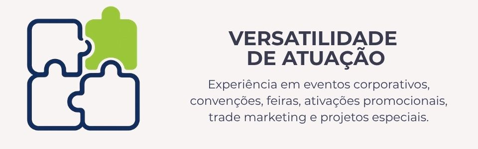 Agência de Live Marketing Eventos corporativos Feiras e exposições Trade Marketing Ativação de marca Marketing promocional Produção de eventos Convenções empresariais Projetos especiais para empresas Soluções completas em eventos